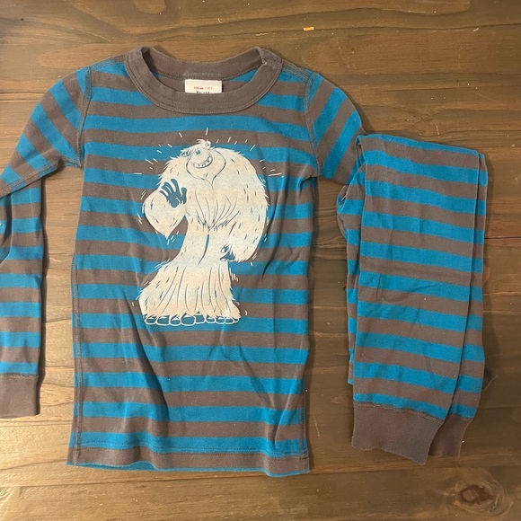 Hanna Andersson Small Foot PJs - Picture 2 of 2